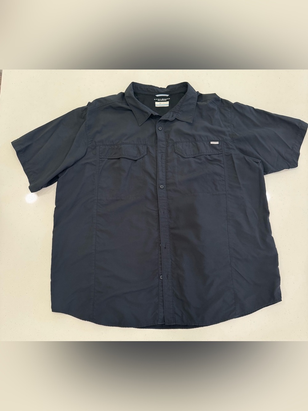 Columbia Omni-Shade Sun Protection Shirt in Black